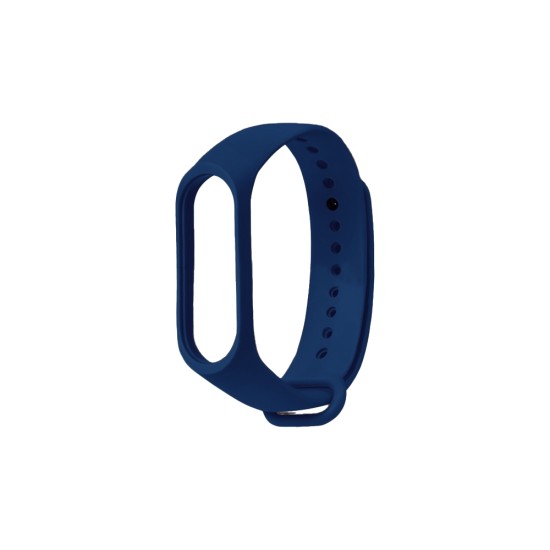 Silicone Bracelet for Smartwatch Xiaomi Mi Band M5/M6 Blue